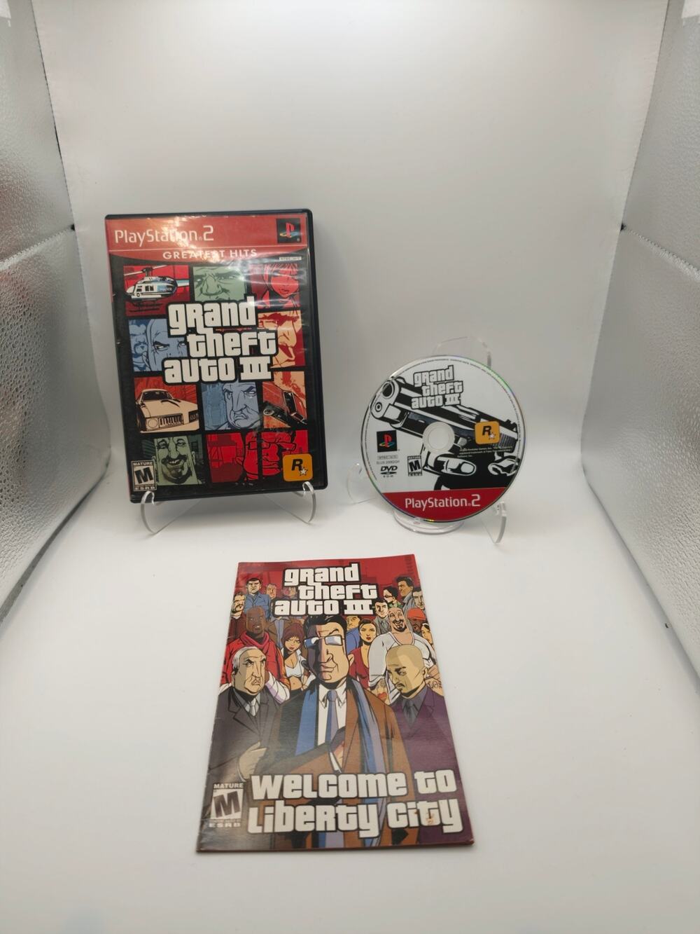GTA III Greatest Hits PS2 CIB Complete W/ Manual